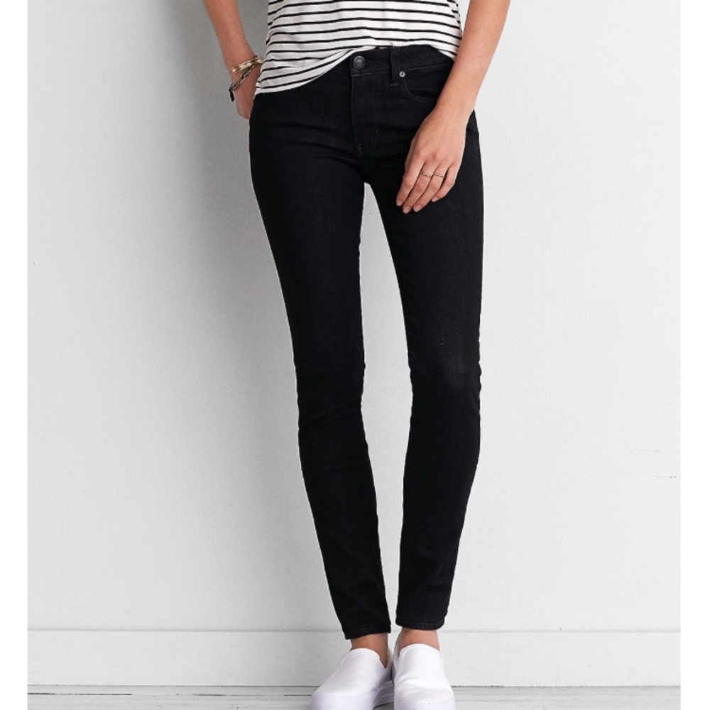 NWOT Black Rue Skinnies