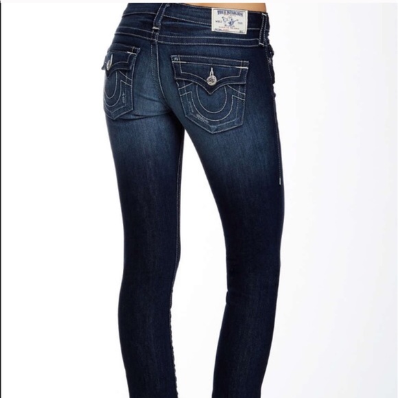 NWT TRUE RELIGION Julie skinny DENIM JEANS - Picture 3 of 4