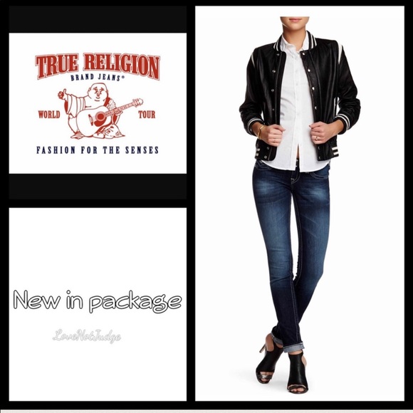 NWT TRUE RELIGION Julie skinny DENIM JEANS - Picture 4 of 4