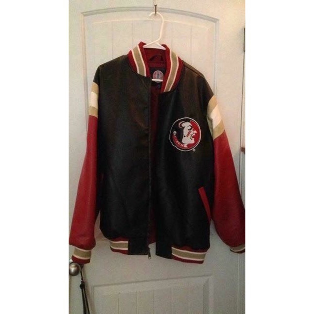 Florida State University letterman jacket