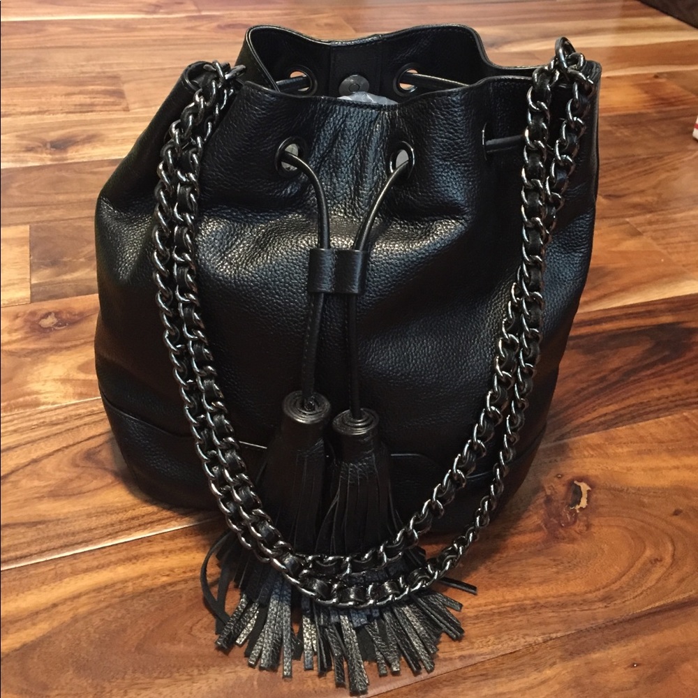Rebecca Minkoff bucket bag purse crossbody