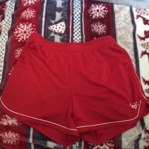 Girl mesh athletic shorts