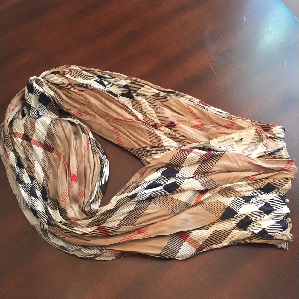Burberry Silk Scarf