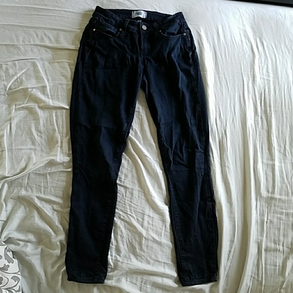 Paige Darkwash Ankle