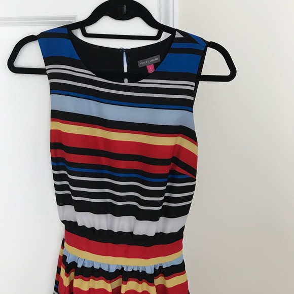 Vince Camuto Striped Dress - Picture 1 of 7
