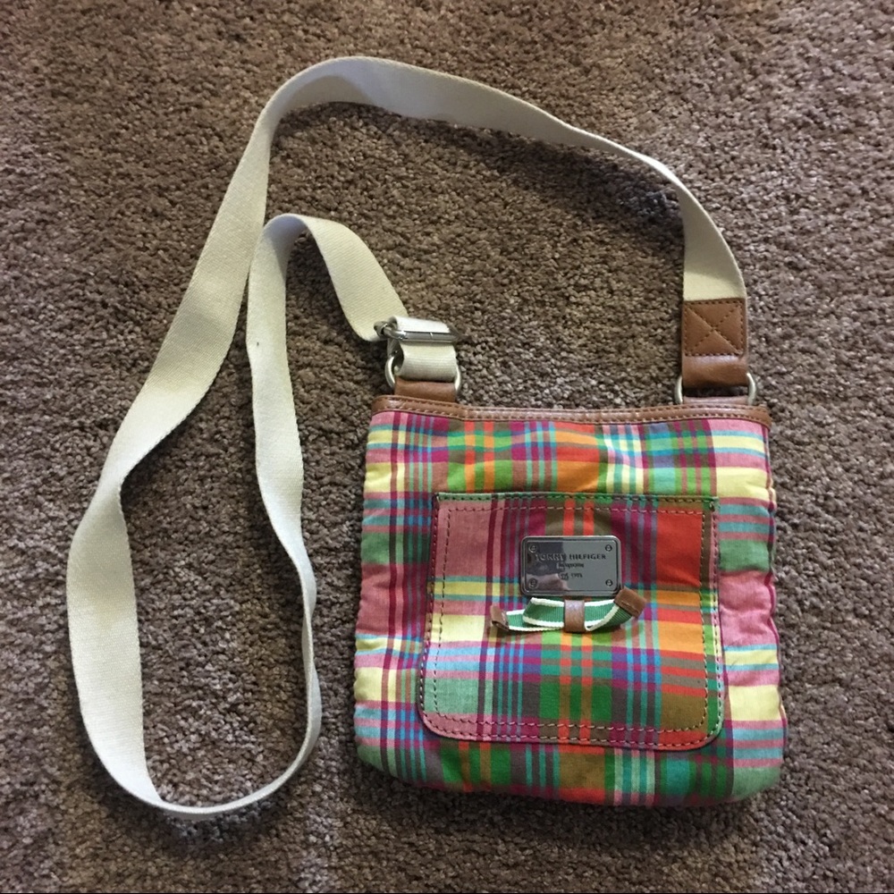 Plaid Tommy Hilfiger bag