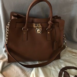Micheal Khors Hamilton Large Leather Satchel