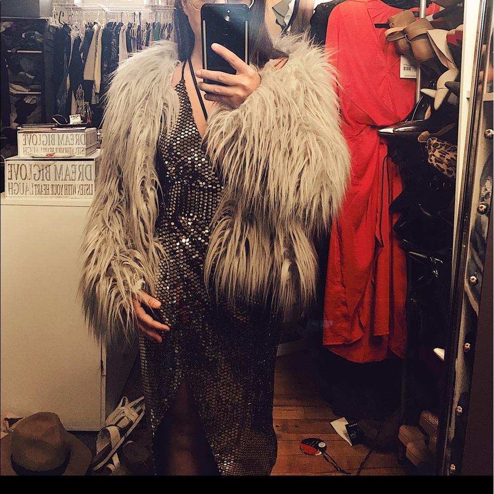 Fur coat