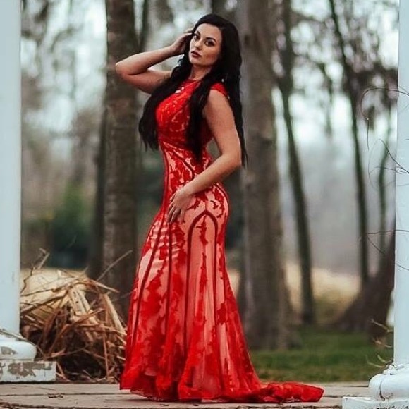 TIFFANY Designs Gown RARE - Picture 2 of 8