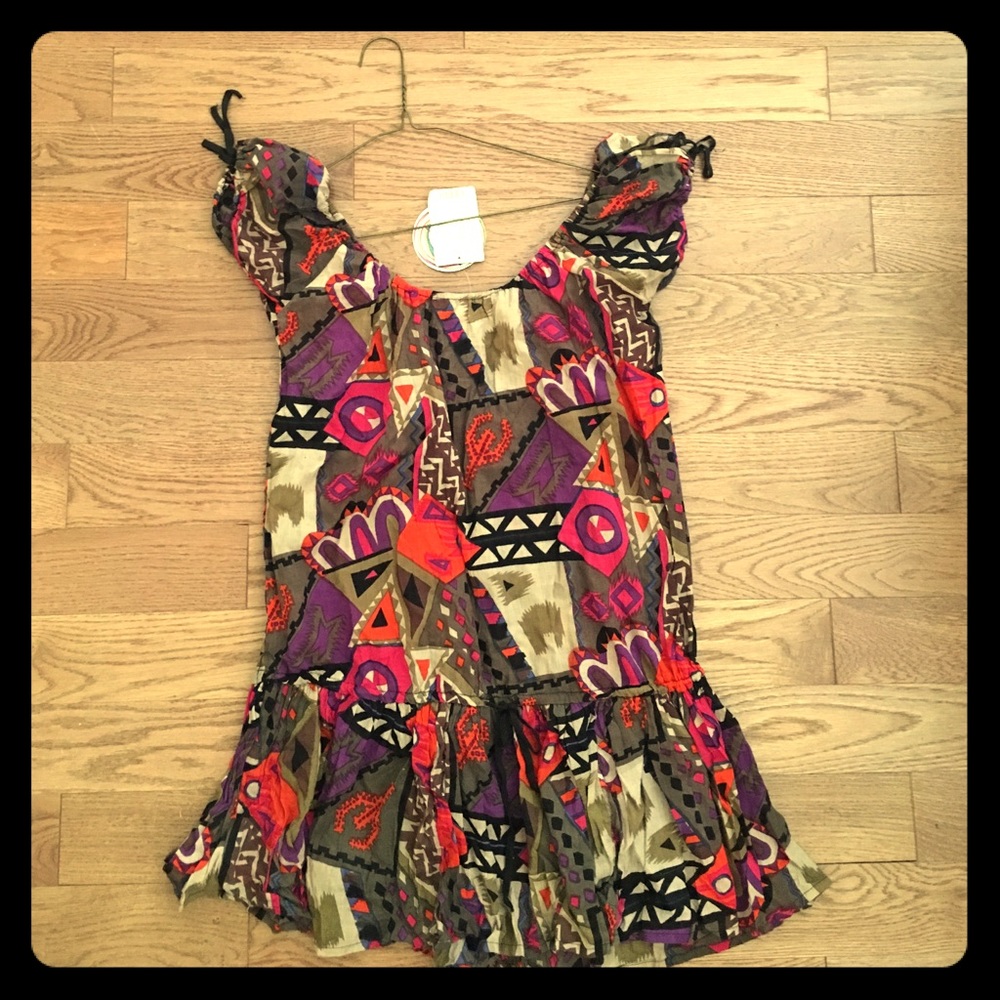 Urban Renewal African print motif dress