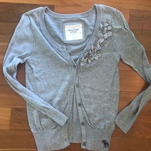 Size small gray cardigan