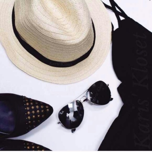 Accessories | Light Chic Straw Fedora - Picture 2 of 5