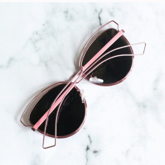 Accessories | Think Pink wire frame girly sunnies - Picture 2 of 4
