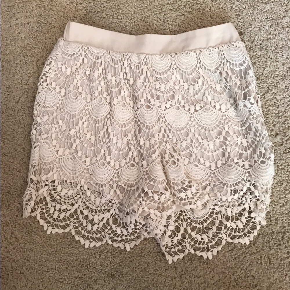 Lace shorts