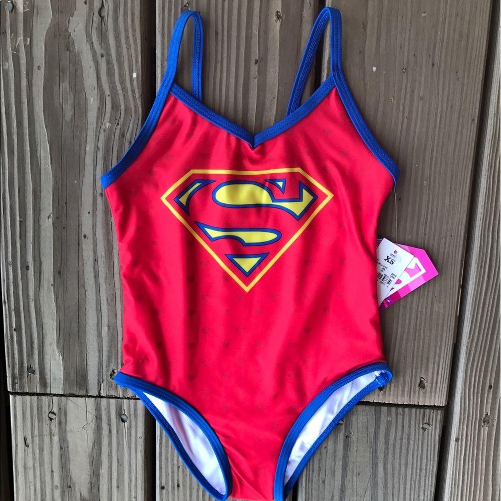 Superman Girls Swimsuit