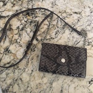 Michael Kors Snakeskin chain purse