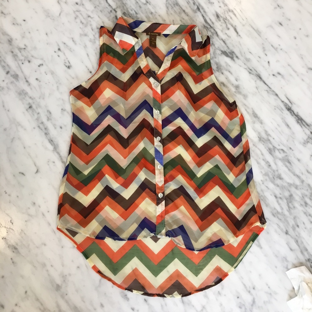 Chevron Blouse