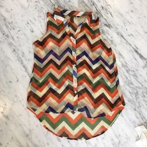 Chevron Blouse