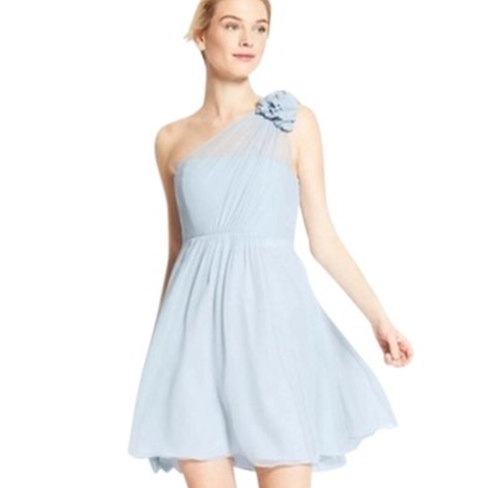 Ann Taylor special occasion silk Georgette dress