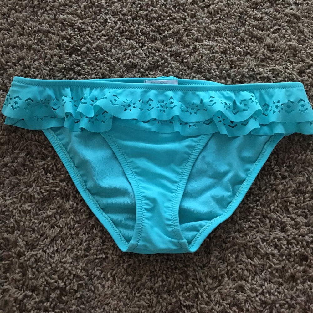 Light blue bikini bottoms