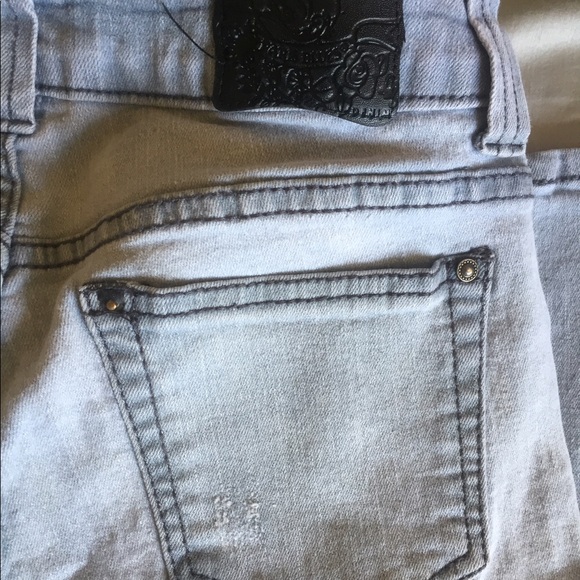 Bleached Silver Skinnies - Picture 3 of 5