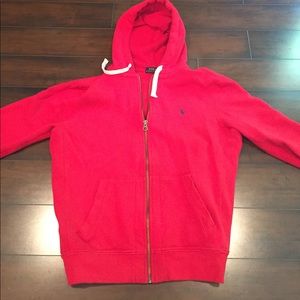 Ralph Lauren zip up hoodie