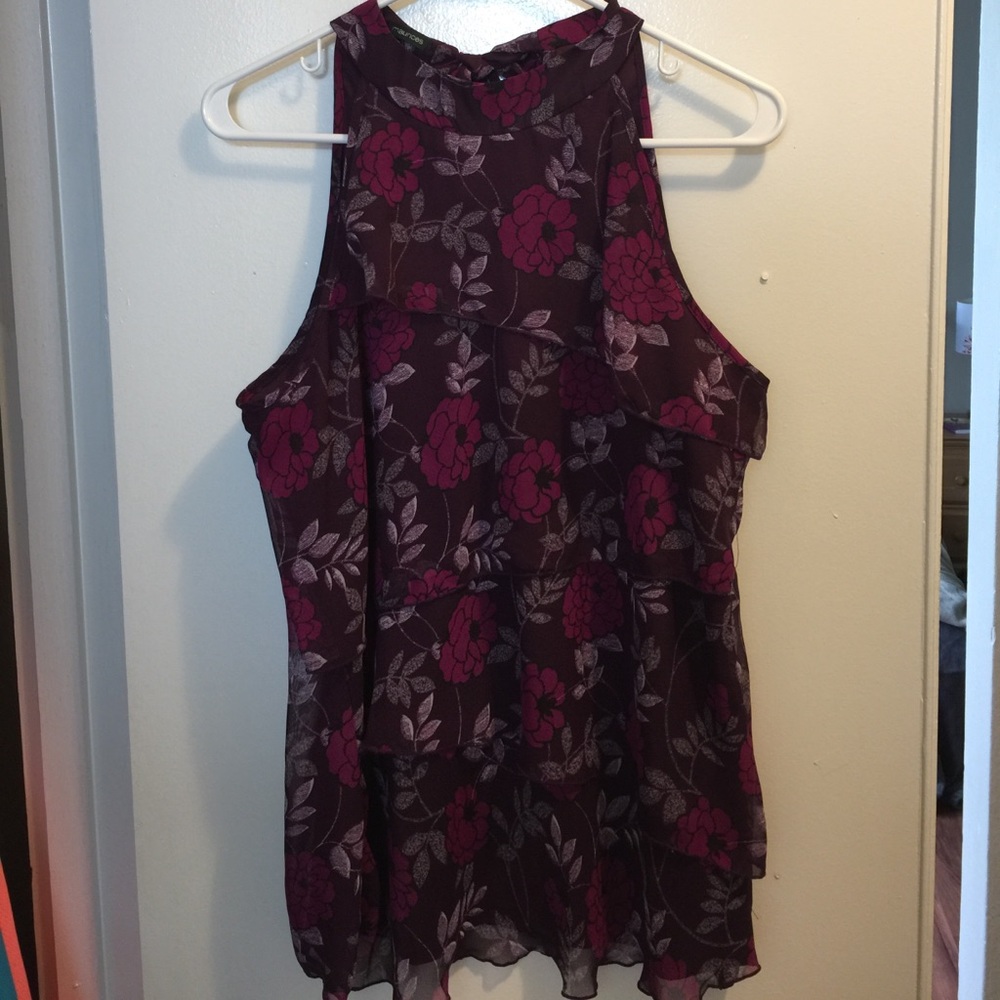 Floral Haltertop