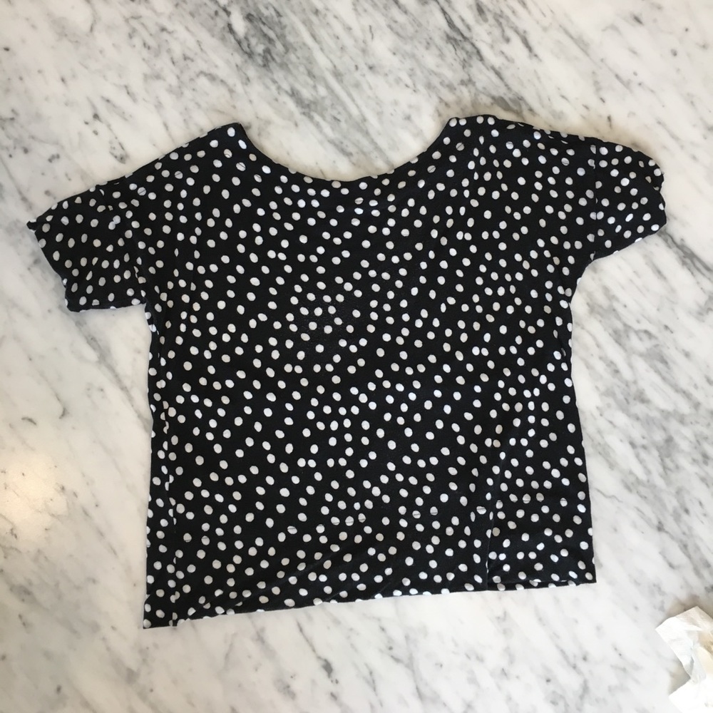 Polka Dot Work Top