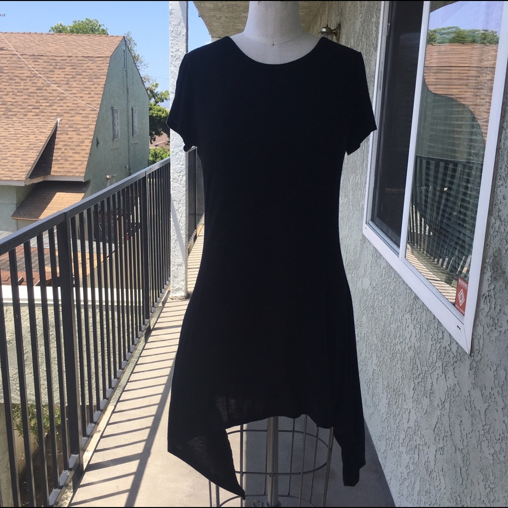 Uneven t-shirt dress