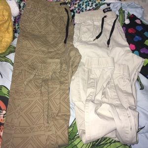 Men's Khaki Joggers