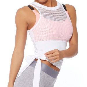 Bombshell sportswear white party tank