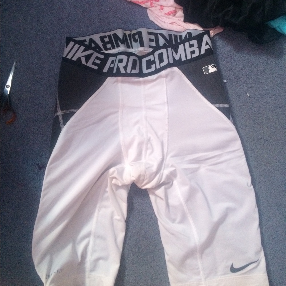 Nike pro combat sliding shorts