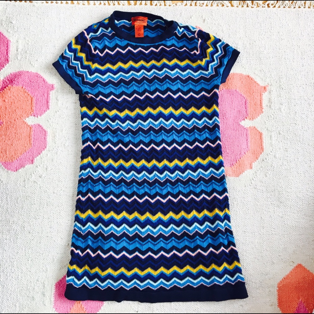 Missoni Dress Zig Zag Aztec Small Target