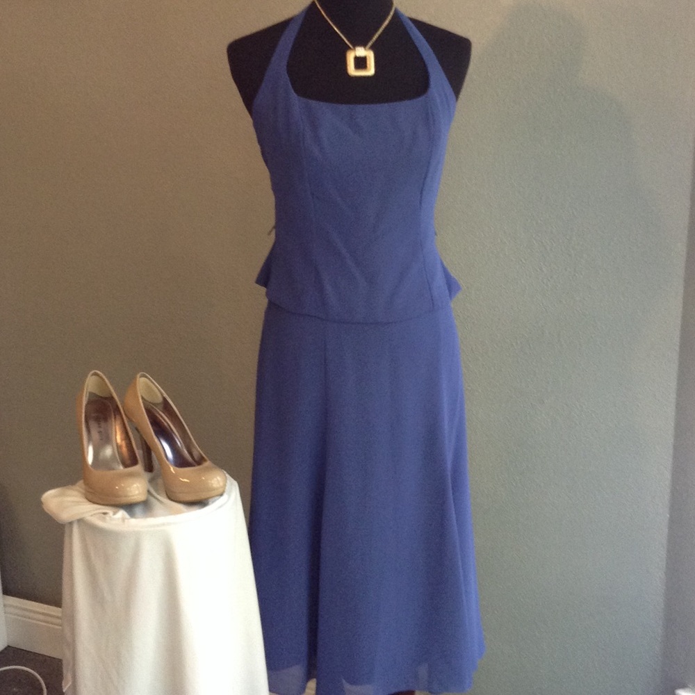 After Six 2piece halter top/skirt size 6