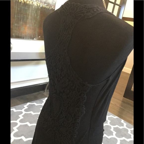 Sky black Halter Maxi dress - Picture 5 of 8