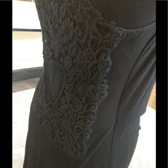 Sky black Halter Maxi dress - Picture 7 of 8