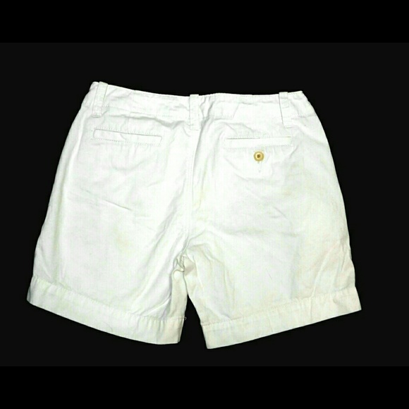 LRL LAUREN JEAN CO WHITE PETITE SHORTS - Picture 3 of 4
