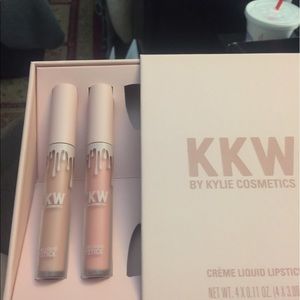 Kylie's KKW lipsticks Kim & Kimberly