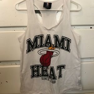 Women's Cut Miami Heat Tank