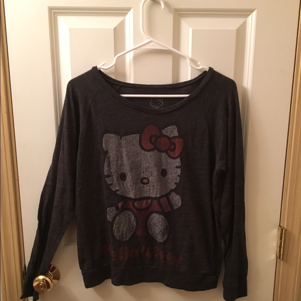 Slouchy Hello Kitty Shirt