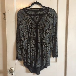 Lucky Brand Paisley Tunic