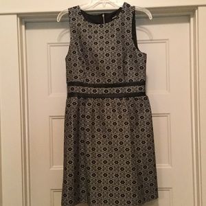 Like New Women's Dress by Kenzie Faux Leather Trim