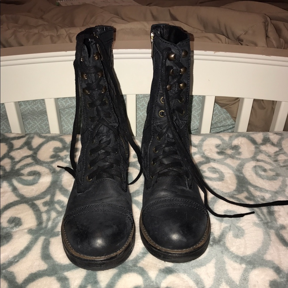 Steve Madden Combat Boots