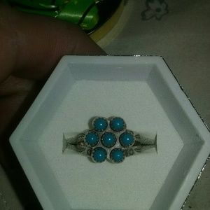 Sterling Silver and turquoise ring
