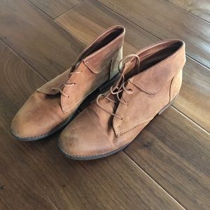 Steve Madden Brown leather booties