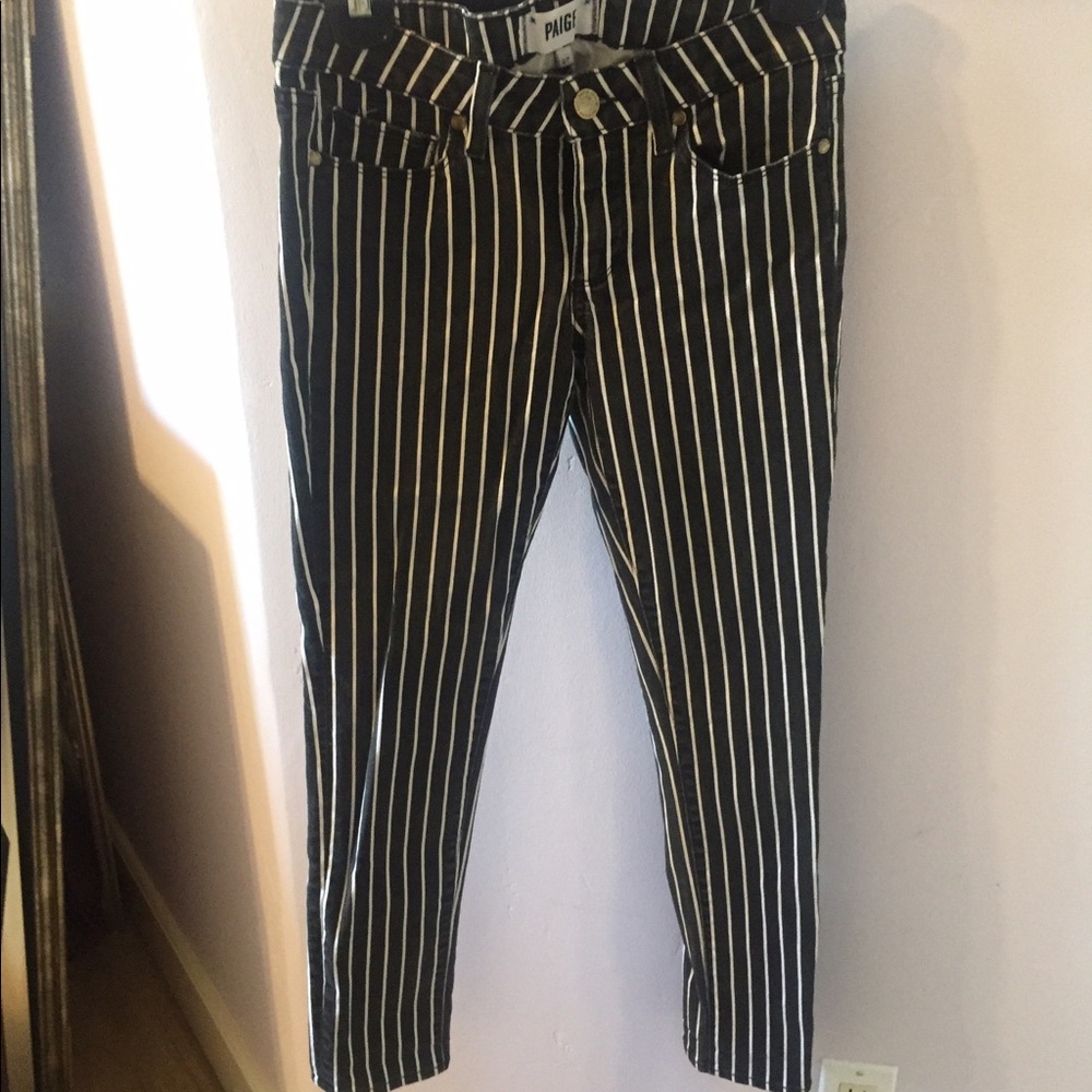 Paige denim striped jeans