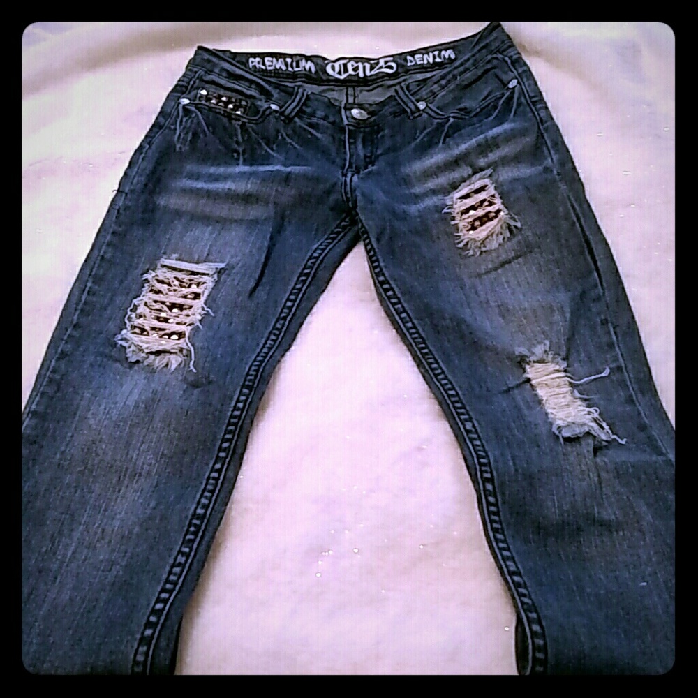 Studded Denim