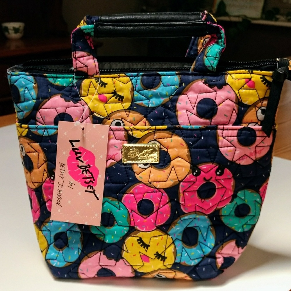 Luv Betsey by Betsey Johnson insulated mini tote