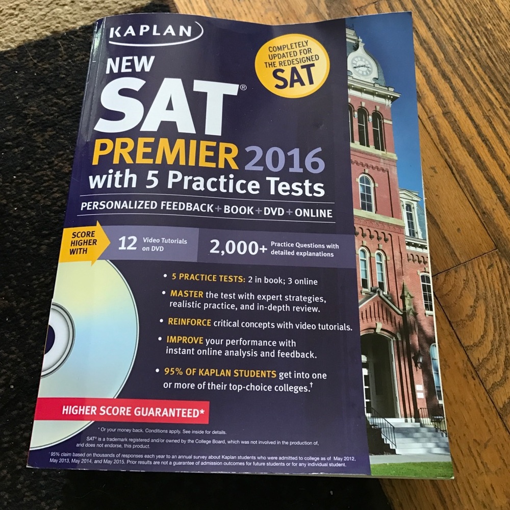 Sat prep book 2016