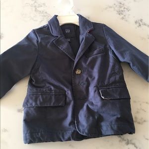 Gap navy blazer 12-18 month